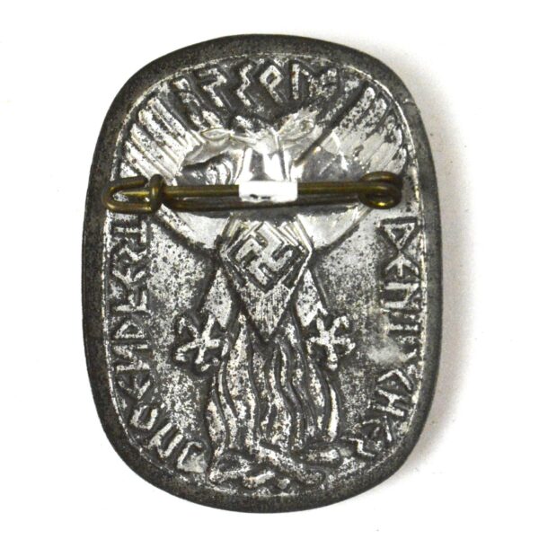 German Third Reich Deutsches Jugendfest 1935 Tinnie Badge - Image 2