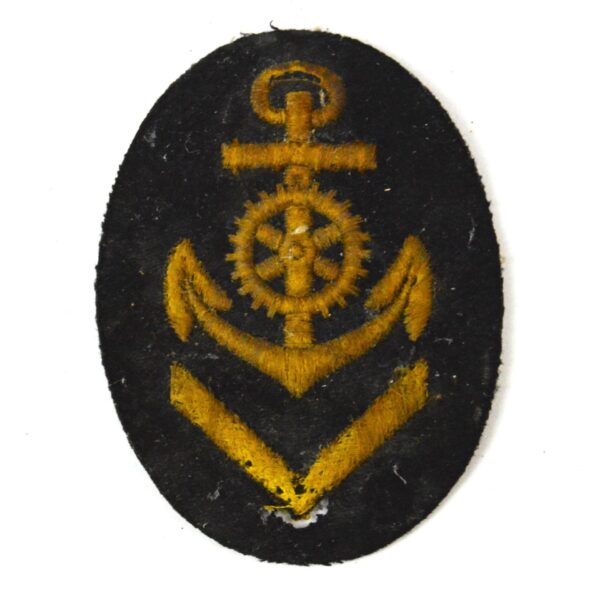 German Third Reich Kriegsmarine Mechanists Sleeve Patch