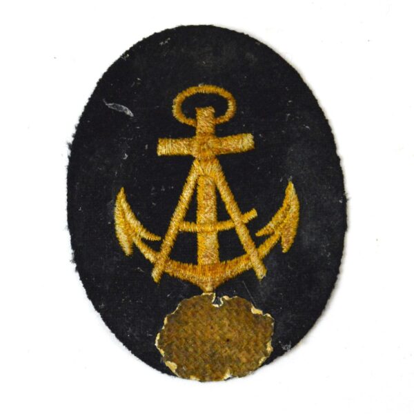 German Third Reich Kriegsmarine Zimmermann Maat Sleeve Patch - Image 2