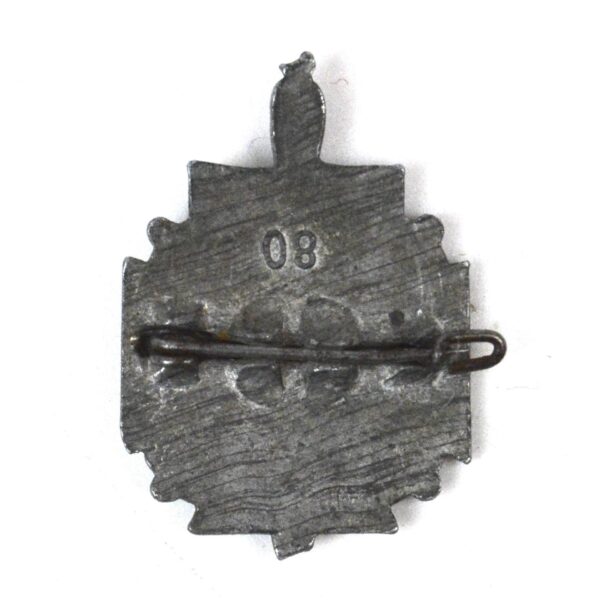 German Third Reich WHW Veteran's Fund Raising Tinnie Badge - Image 2