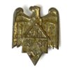 German Third Reich Hitler Youth Deutsches Jugendherbergswerk (DJH) 1937 Tinnie Badge