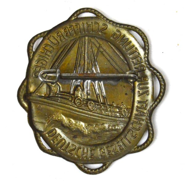 German Third Reich DGzRS Tinnie Badge - Image 2