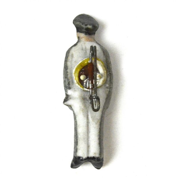 German Third Reich Porcelain Leutnant des Heeres Pin Badge - Image 2