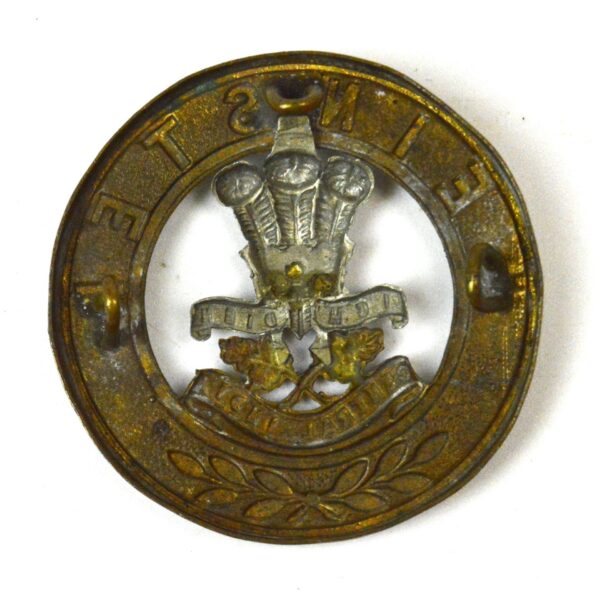 Prince of Wales's Leinster Regiment (Royal Canadians) Helmet Plate Centre - Image 2