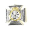 Duke of Edinburgh's Berkshire and Wiltshire Regiment Cap Badge, Anodised