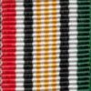 Kenya Order of the Grand Warrior Medal Ribbon, Miniature (16mm)