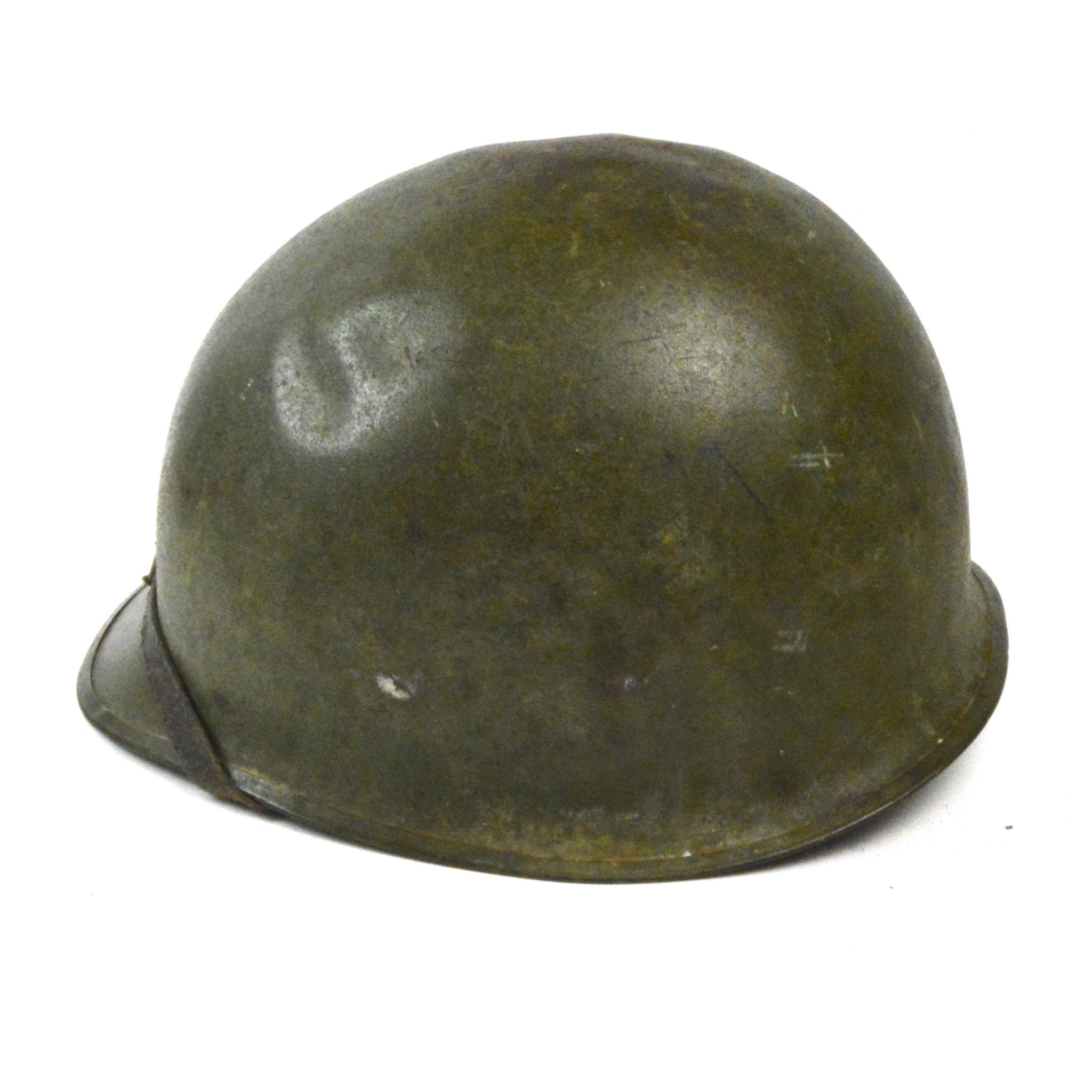 Belgian M51 (M1) Helmet with Liner Jeremy Tenniswood Militaria