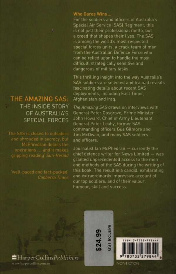 The Amazing SAS : The Amazing Story of Australia's Special Forces - Image 2