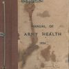 Manual of Army Health 1954