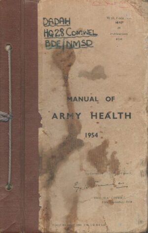 Manual of Army Health 1954