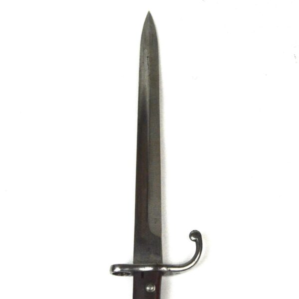 Brazilian M1908/34 Mauser Bayonet, Brass Mounted Leather Scabbard - Image 2
