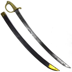 Original French Napoleonic Early Briquet Sabre in Scabbard