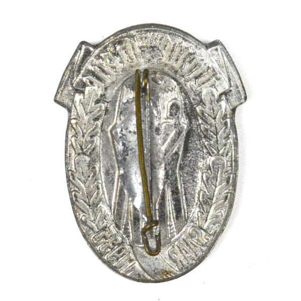 German Third Reich "Treue um Treue, Saar, 1935" Tinnie Badge - Image 2