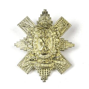 The Royal Highlanders of Canada, 13th Battalion, 1st Canadian Division Glengarry Badge, Restrike