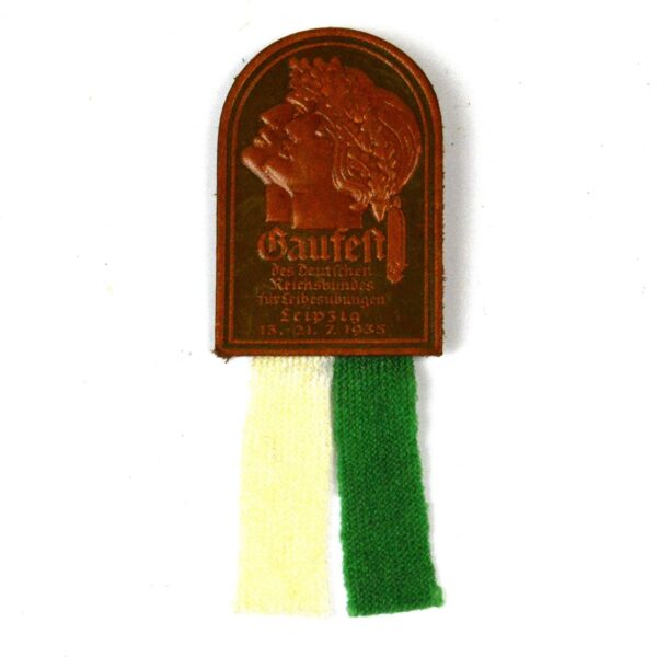 German Third Reich Gaufest, Leipzig, 1935 Badge