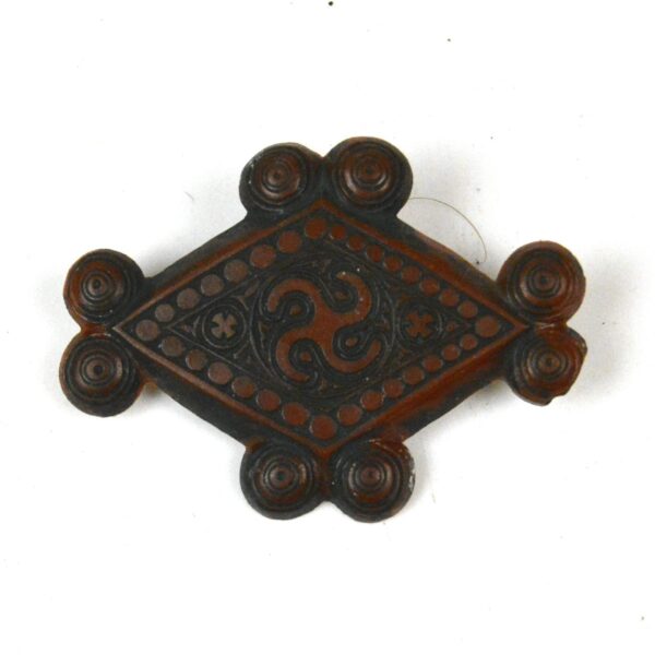 German Third Reich Troy Swastika Tinnie Badge