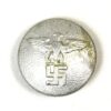 German Third Reich Political Leader's Button (20mm) Silver Finish