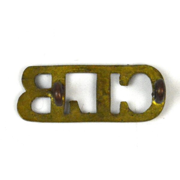 Church Lads Brigade (CLB) Brass Shoulder Title - Image 2