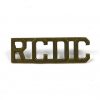 Royal Canadian Dental Corps (RCDC) Brass Shoulder Title