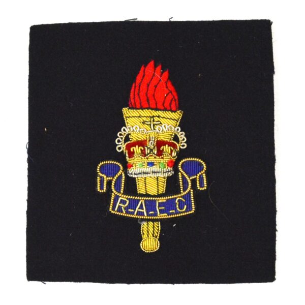 Royal Army Education Corps (RAEC) Bullion Blazer Badge, Queen's Crown