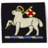 Queen's Royal Regiment (West Surrey) Embroidered Blazer Badge