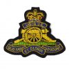Royal Artillery Embroidered Blazer Badge, Queen's Crown