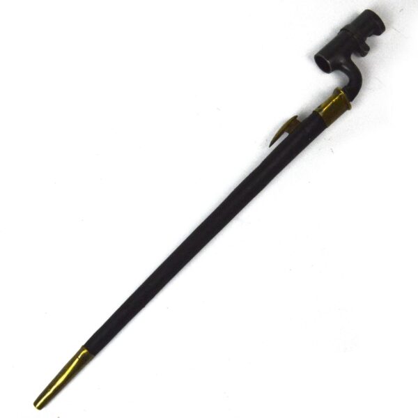 British M1859 India Pattern Socket Bayonet in Scabbard - Image 5
