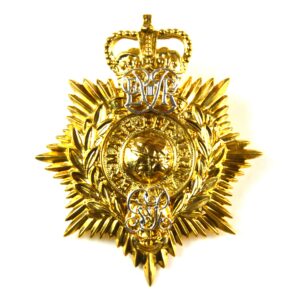 Royal Marine Band, Portsmouth Division Helmet Plate, Queen's Crown