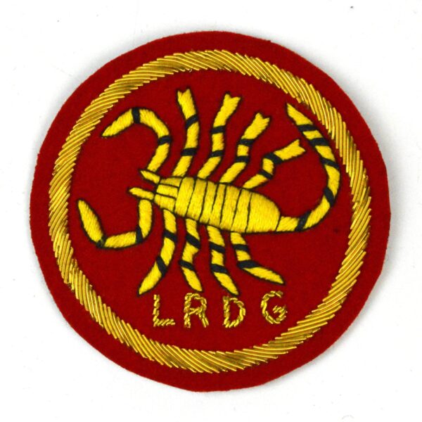 Long Range Desert Group (LRDG) Embroidered Blazer Badge