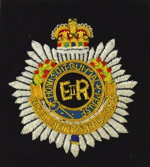 Royal Army Service Corps (RASC) Embroidered Blazer Badge