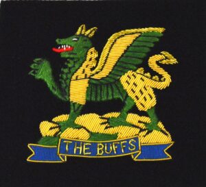 The Buffs (Royal East Kent Regiment) Embroidered Blazer Badge