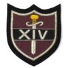 14th Army (United Kingdom) Embroidered Blazer Badge