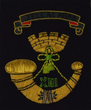 Somerset Light Infantry Embroidered Blazer Badge