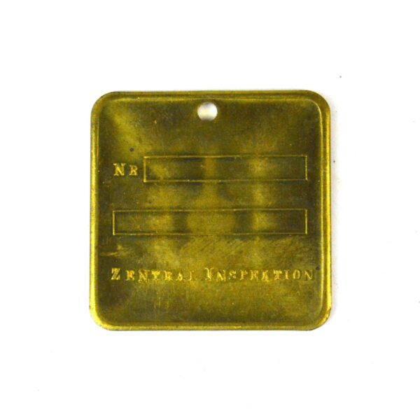 Reproduction German Third Reich Geheime Staatspolizei Warrant/ID Tag - Image 2