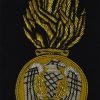 Royal Irish Fusiliers Embroidered Blazer Badge