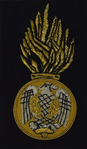 Royal Irish Fusiliers Embroidered Blazer Badge