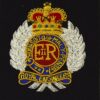 Royal Engineers Bullion Embroidered Blazer Badge, Elizabeth II (ERII)