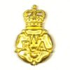 Women's Royal Army Corps Gilt Collar Badge