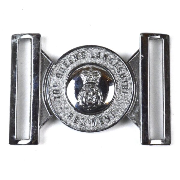 Queen's Lancashire Regiment Interlocking Belt Buckle