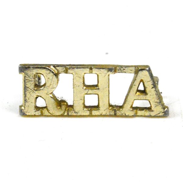 Royal Horse Artillery Shoulder Title, Anodised