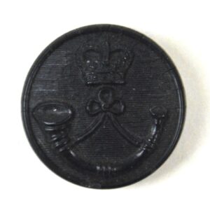 Royal Green Jackets Button, Queen's Crown (24mm)