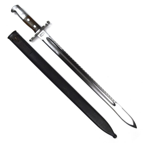 Swiss M1914 Schmidt-Rubin Pioneer Engineer Sawback Bayonet