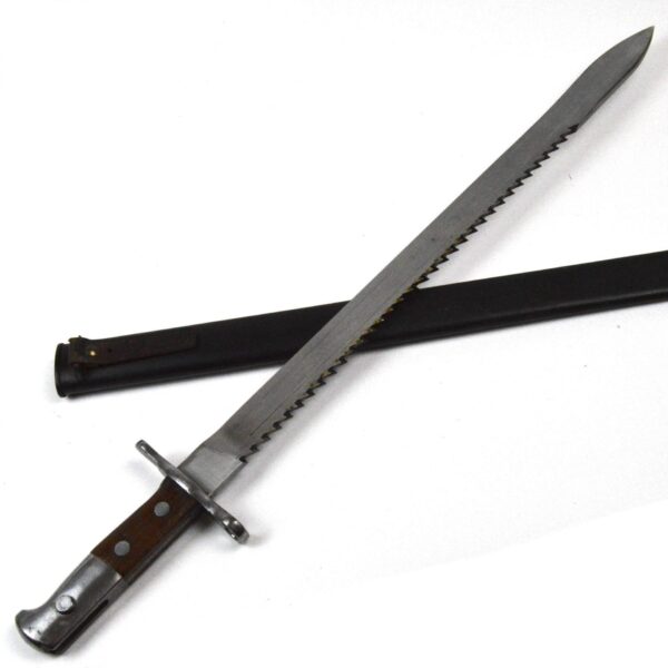 Swiss M1914 Schmidt-Rubin Pioneer Engineer Sawback Bayonet - Image 2