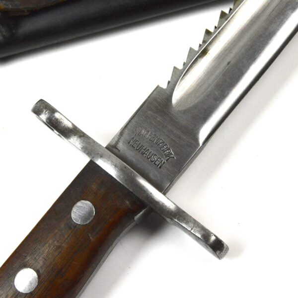 Swiss M1914 Schmidt-Rubin Pioneer Engineer Sawback Bayonet - Image 3