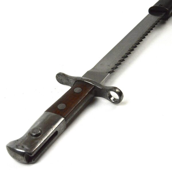 Swiss M1914 Schmidt-Rubin Pioneer Engineer Sawback Bayonet - Image 4