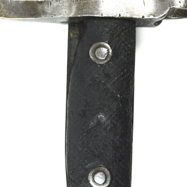 British Martini-Henry Pat 1887 Mk. III Bayonet w/ Steel Mounted Scabbard - Image 10