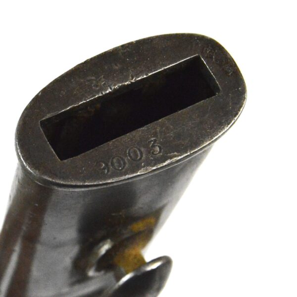 British Martini-Henry Pat 1887 Mk. III Bayonet w/ Steel Mounted Scabbard - Image 6