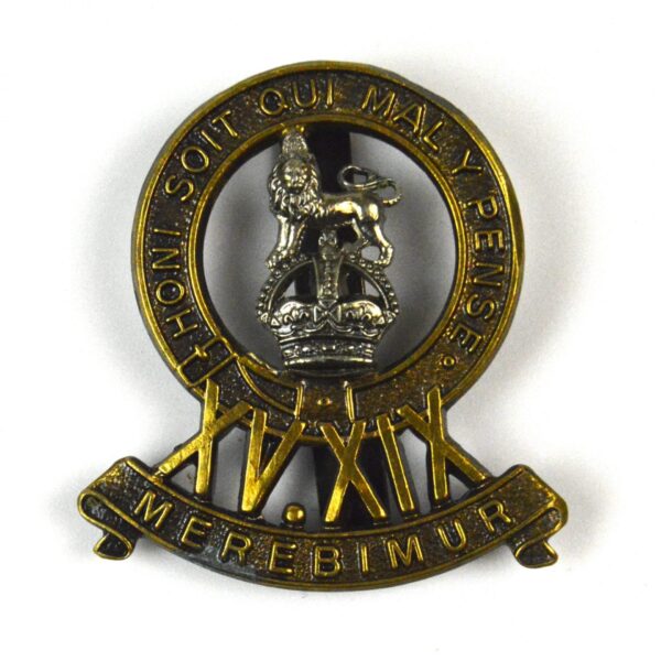 15th/19th (King's) Hussars (1922-1955 Pattern) Cap Badge, King's Crown, Restrike
