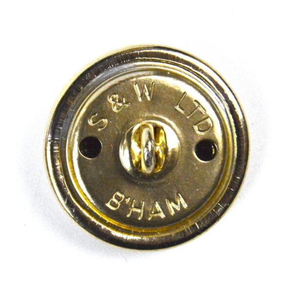 Scots Guards Anodised Button (26mm), Queen's Crown - Image 2