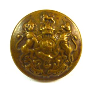 General Service Corps (GSC) Brass Button (1902-1953 Pattern) - 24mm